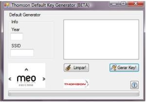 Thomson Default Key Generator Beta Meo